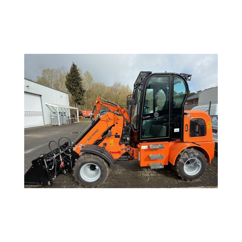 Teleskoplader mit Rückfahrtkamera Tec-Point Teleskopradlader 2,5 t, 3,