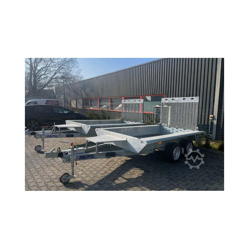 Baumaschinentransporter Anhänger REPO 3500KG - 2 Achsen R2P NEU