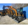 Tec-Point HT25 PRO minikoparka 2,5 t – gąsienice stalowe / kabina / Ku