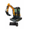 Tec-Point HT25 PRO Minibagger 2,5 t – Stahlketten / Kabine / Kubota