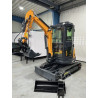 Tec-Point HT25 PRO minikoparka 2,5 t – gąsienice stalowe / kabina / Ku