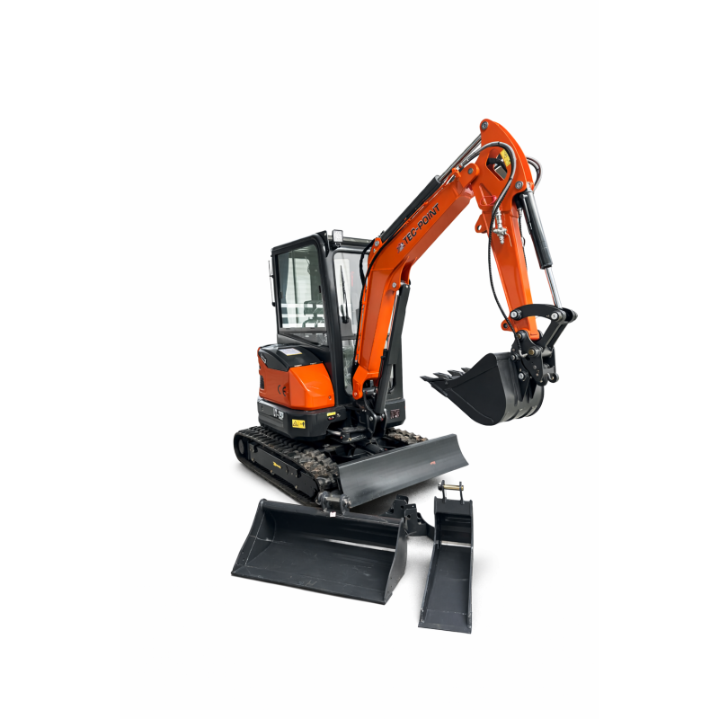 Minibagger 2,5 t Tec-Point GmbH