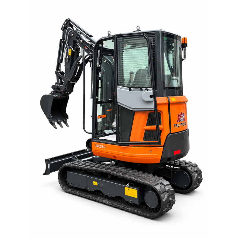 Minibagger mit Kabine Tec-Point Minibagger 2,9 t Motor Yanmar ME26.9 V