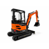 Minibagger mit Vollkabine Tec-Point 2,5 t - Klasse Yanmarmotor YXE25 P