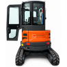 Minibagger mit Vollkabine Tec-Point 2,5 t - Klasse Yanmarmotor YXE25 P