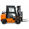 TEC-POINT CPQD35K– 3.5 t capacity | 4.5 m lift height | LPG/petrol | Triplex full free-lift mast | KUBOTA