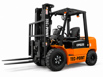 TEC-POINT CPD25EK Elektrogabelstapler – 2,5 t Tragfähigkeit | 4,5 m Hubhöhe | Li-Ion | Triplex