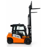 TEC-POINT CPD50E Elektrogabelstapler – 5,0 t Tragfähigkeit | 4,5 m Hubhöhe | Li-Ion | Triplex | Vollkabine | Heizung