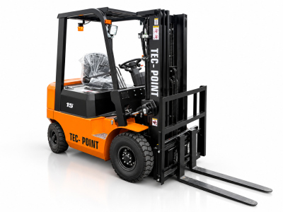 TEC-POINT CPD15EK Elektrogabelstapler – 1,5 t Tragfähigkeit | 4,5 m Hubhöhe | Li-Ion | Triplex