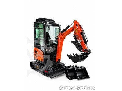Mini Excavator with Full Cab & Heater - 1.8t Class