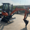 Minibagger mit Vollkabine Tec-Point 2,5 t - Klasse Yanmarmotor YXE25 P